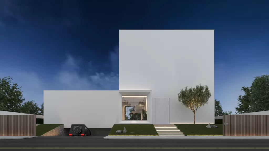 exterior features