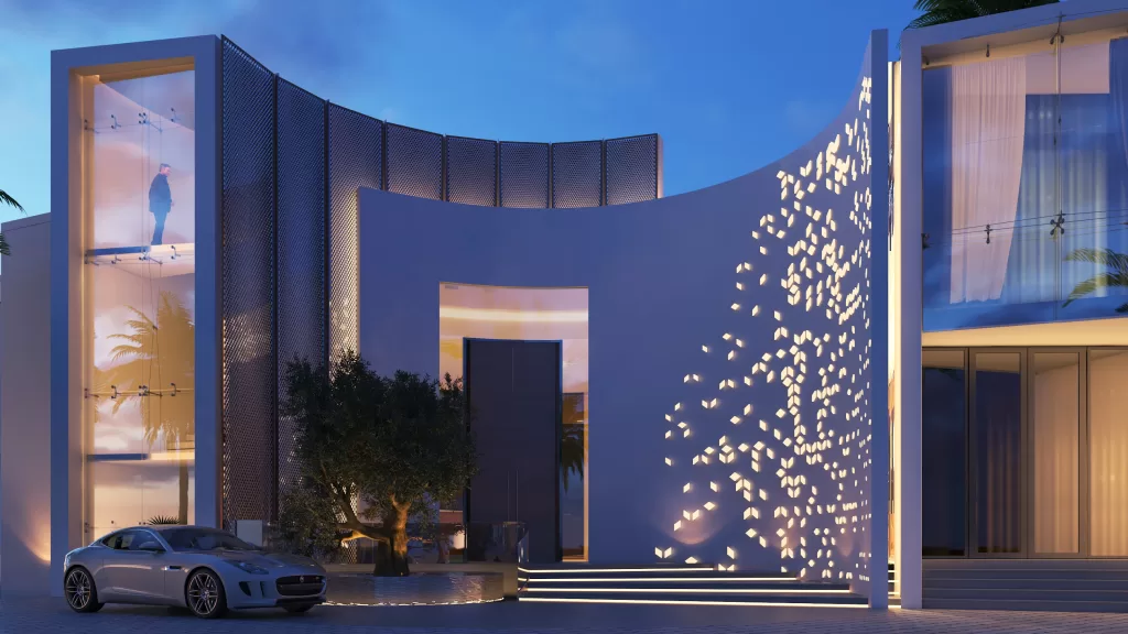modern villa