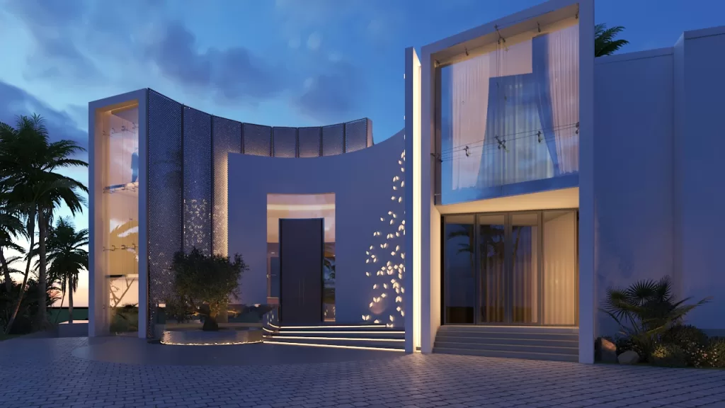 modern villa