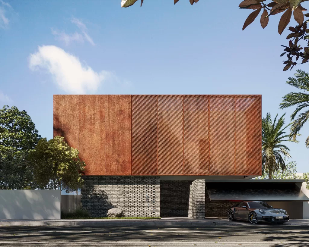 contemporary villa architecture in the UAE